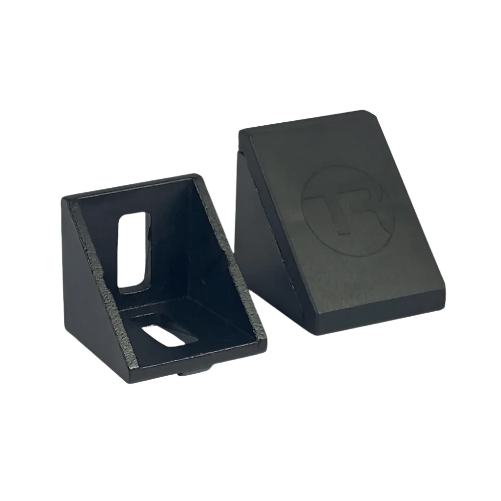 Trak Racer 40mm 8mm Slot Aluminium Corner Bracket & Cap - Image 2