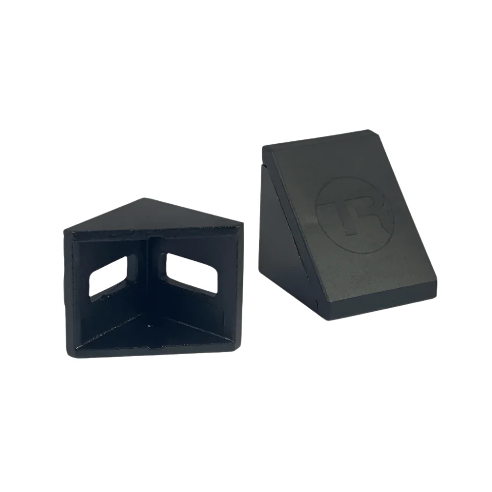 Trak Racer 40mm 8mm Slot Aluminium Corner Bracket & Cap - Image 3