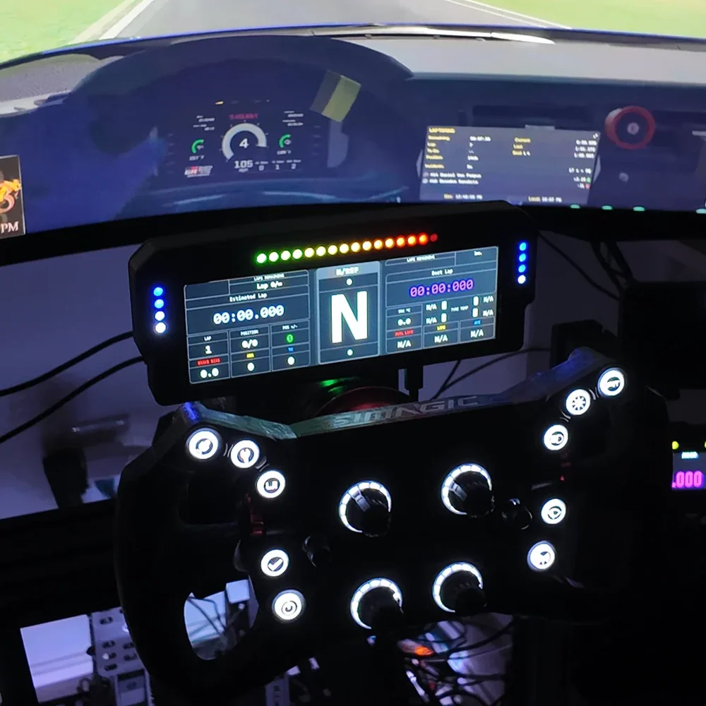 7.8″ Widescreen DDU Touchscreen with 24 RGB Rev Lights - Image 2