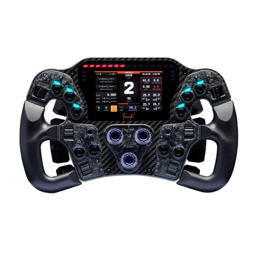 Asetek Invicta GT/Formula Wheel - Closed D - Stealth Purple - Image 2