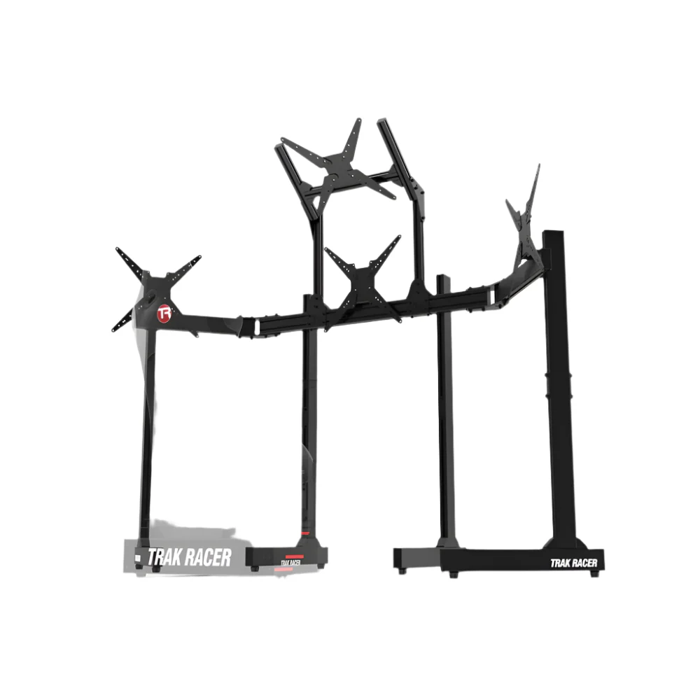 Trak Racer Freestanding Triple (3) Monitor Stand with Extra Leg Supports - Image 5