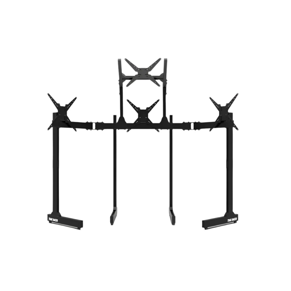 Trak Racer Freestanding Triple (3) Monitor Stand with Extra Leg Supports - Image 6