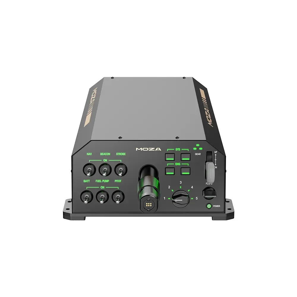 MOZA AY210 Force Feedback Yoke Bundle - Image 6