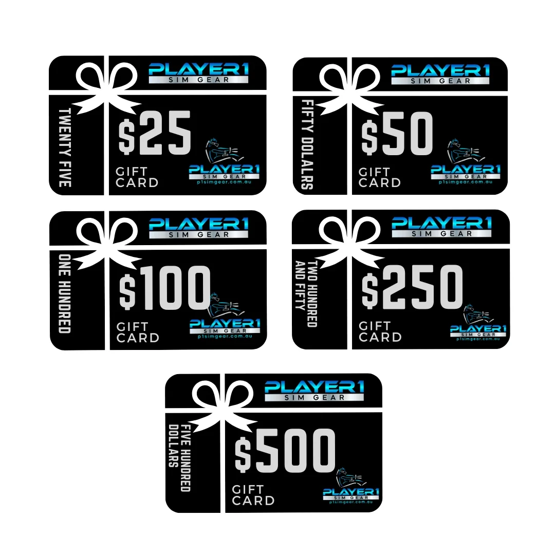 Player1 Sim Gear Gift Card - Image 2