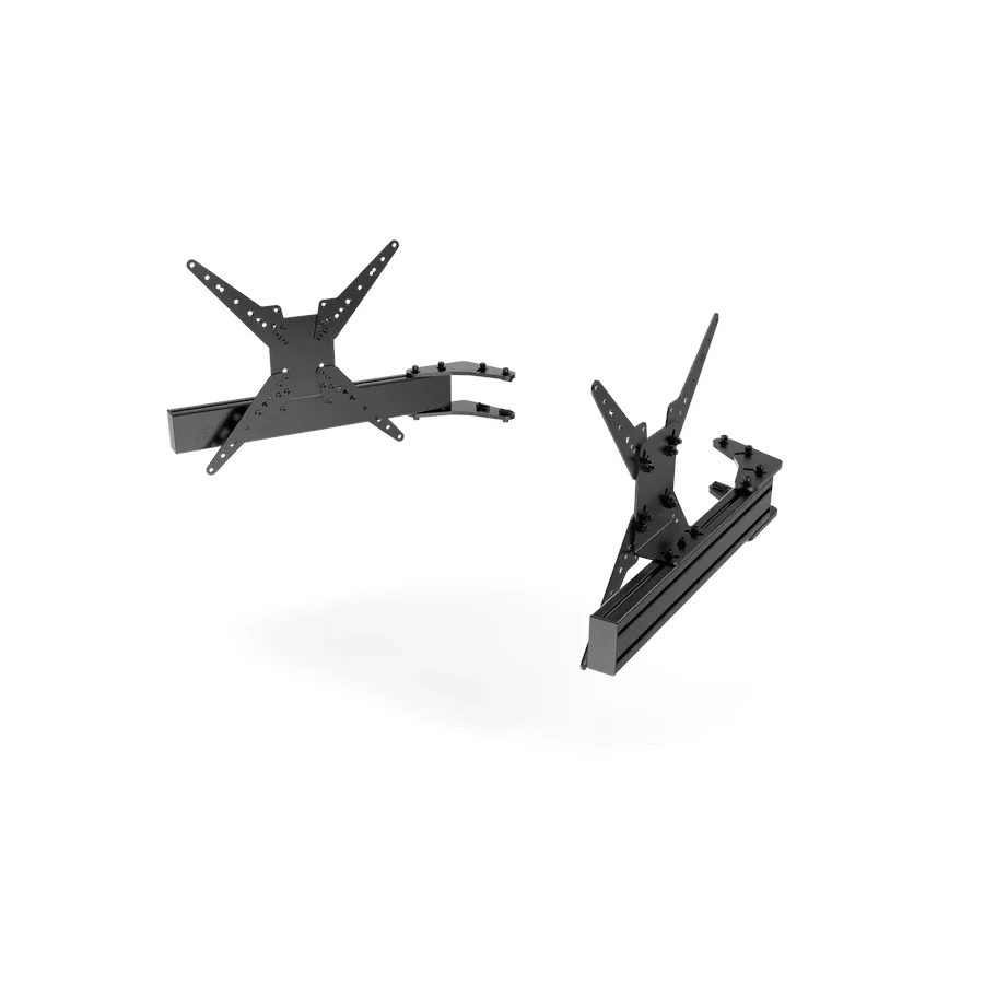 Trak Racer Aluminium Add-on Arms for Triple Monitor Stand with VESA Mounts
