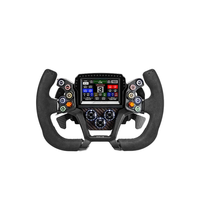 Simagic Zeus GT Replacement Rim - 300MC Open-Top (Suede) - Image 2