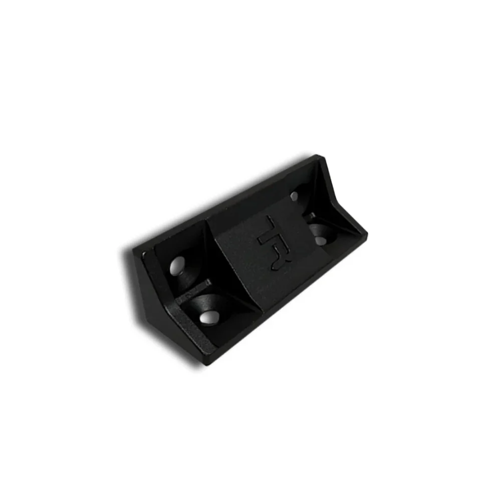 Trak Racer Aluminum Corner Brackets (Set of 2) – 120mm Height x 40mm Width for Extrusion Rigs