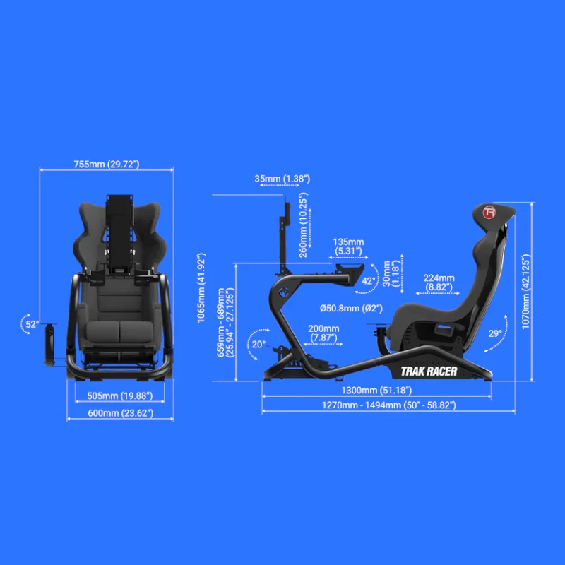 Trak Racer TR8 Pro V2 Racing Simulator - Image 6