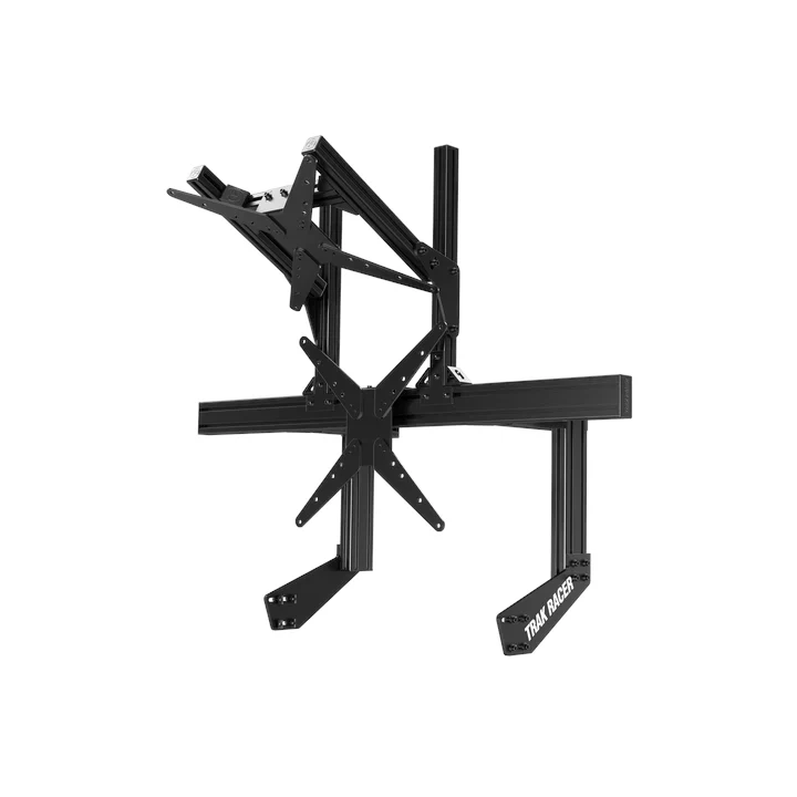 Trak Racer Large Cockpit-Mounted Dual Monitor Stand - 1200mm / 47.25" Wide
