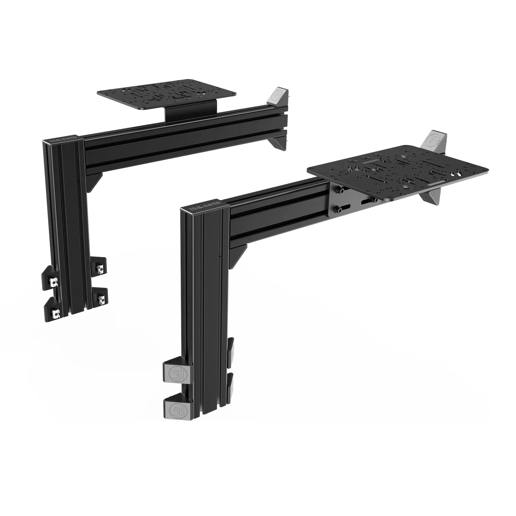 Trak Racer Flight Sim Control Mounts with 2 Side Supports for all Aluminum Cockpits - Image 2