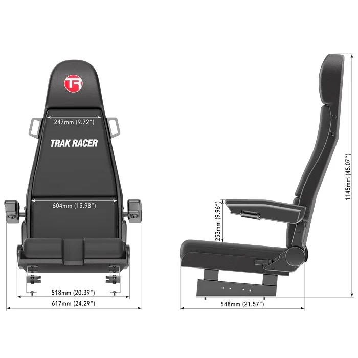 Trak Racer Flight Simulator Seat (Includes Seat Bracket Set) - Image 4