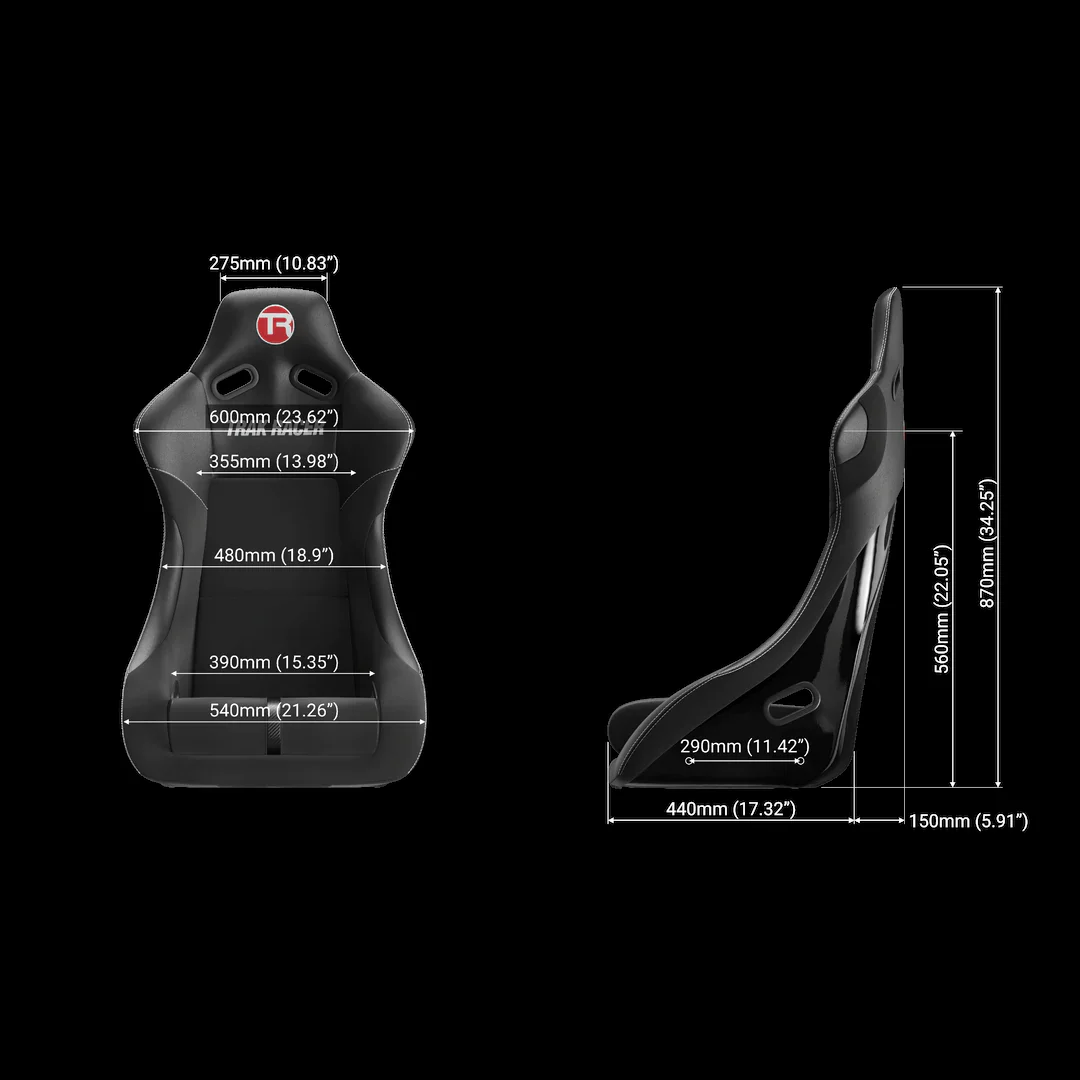 Trak Racer Rally Style Fibreglass Racing Seat - Image 5