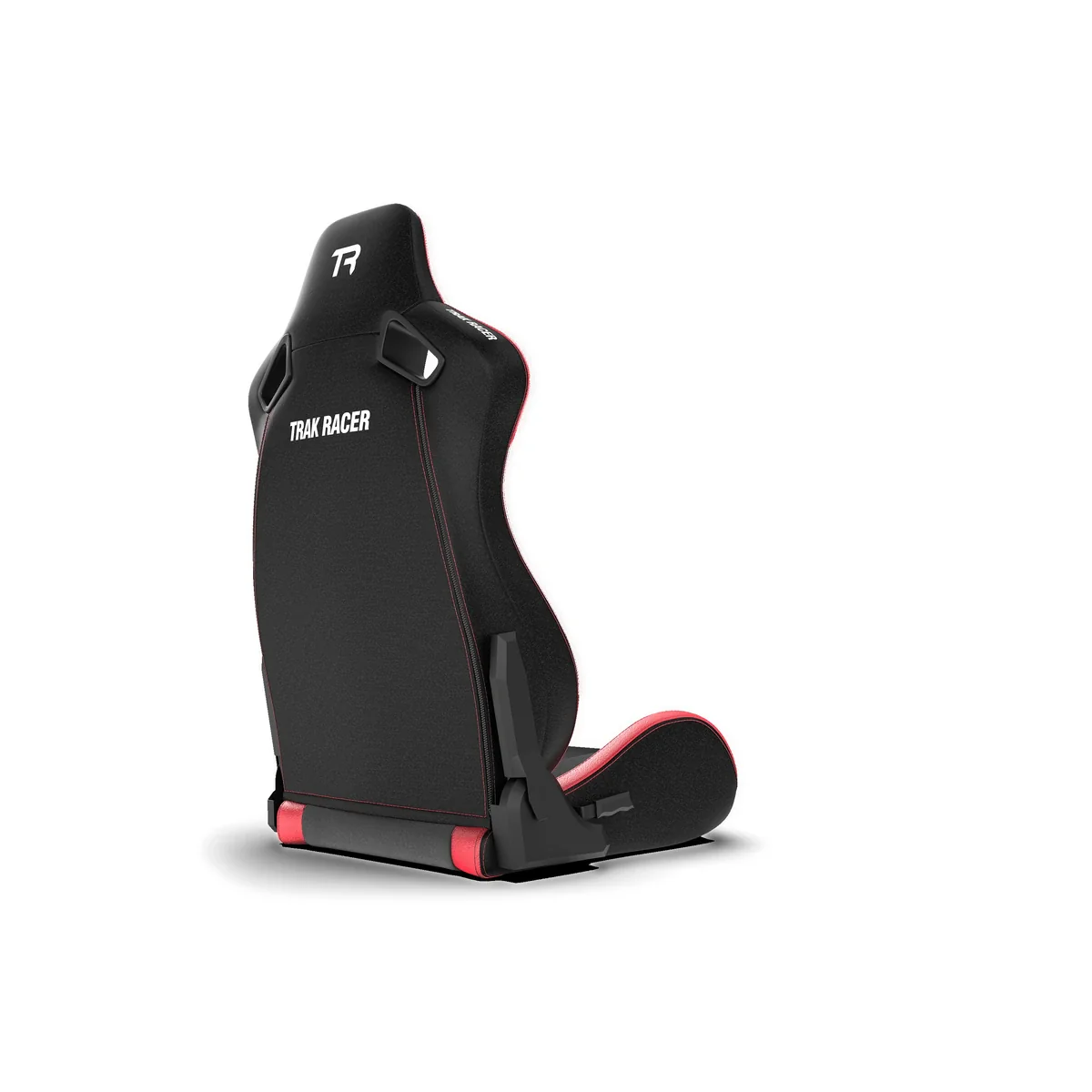 Trak Racer RE2 Recliner Sim Racing Seat | Black & Red Alcantara - Image 3