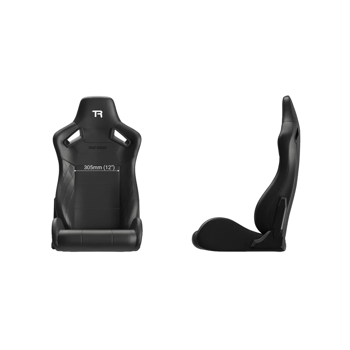 Trak Racer RE2 Recliner Sim Racing Seat | Premium Diamond-Stitched Leather-Style Finish - Image 5