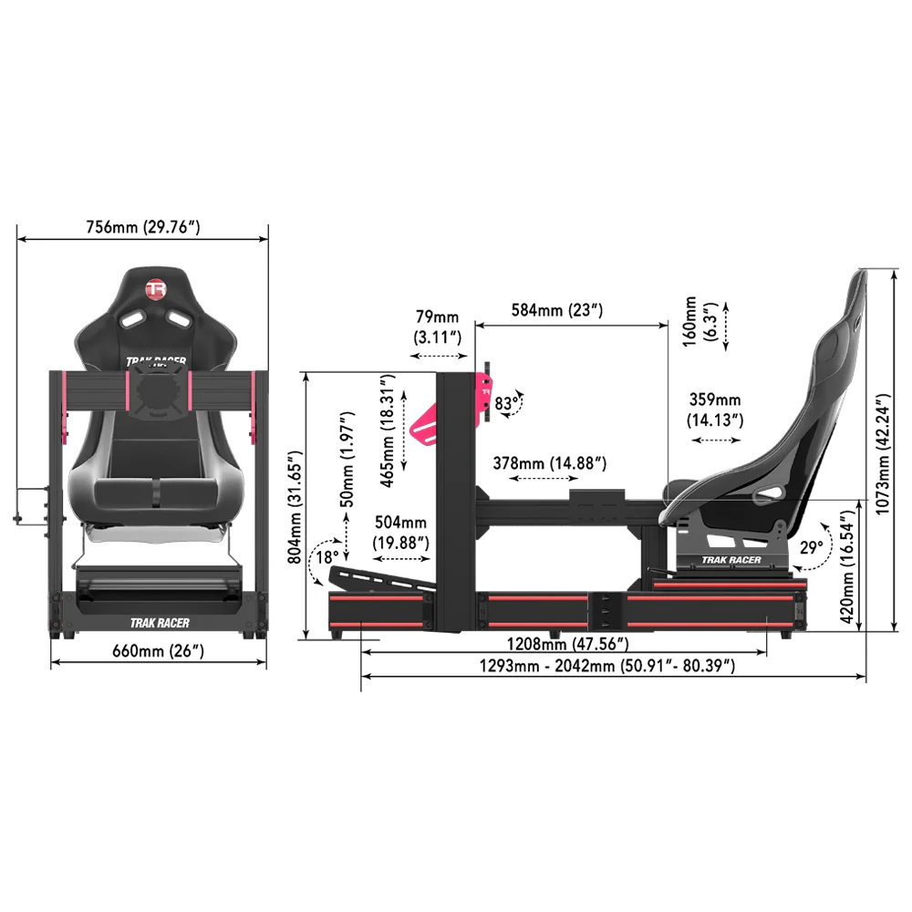 Trak Racer TR120S V2 Racing Simulator - Image 5