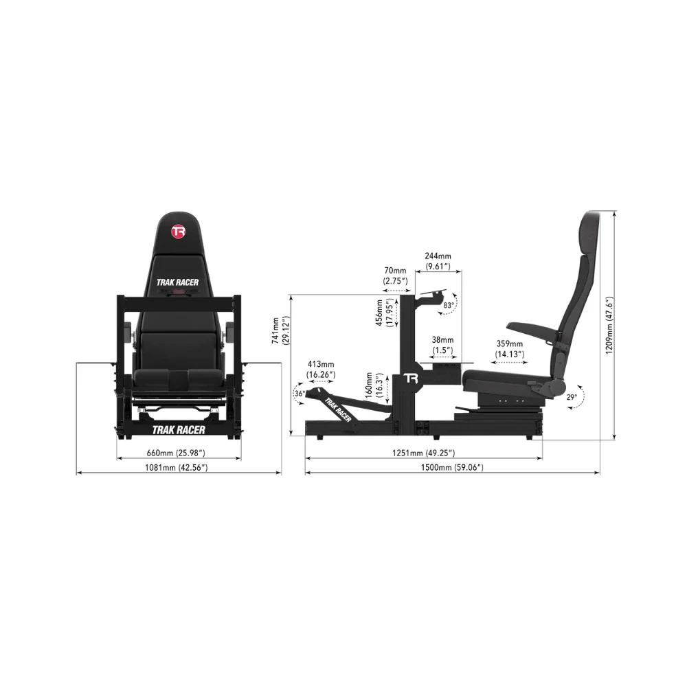 Trak Racer TR80S Flight with Flight Seat - Image 7