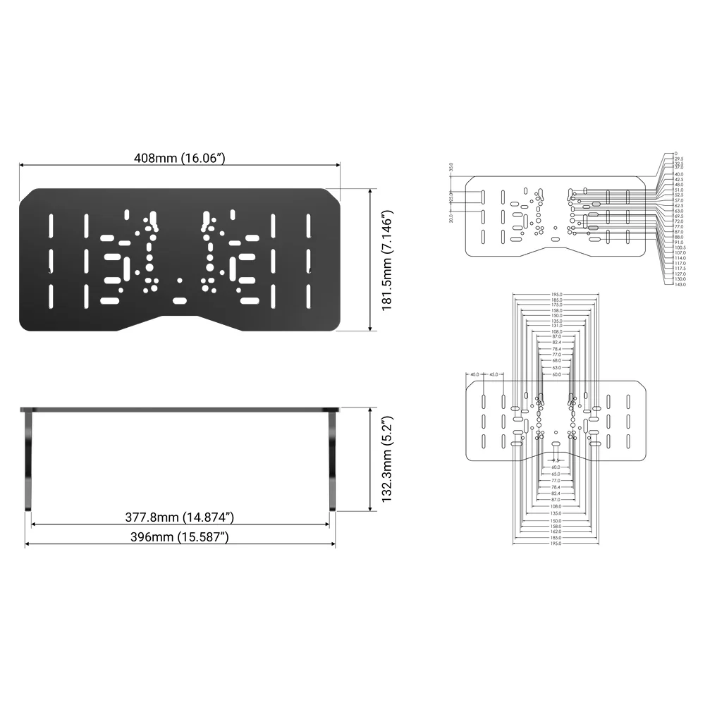 Trak Racer Universal Wheel Deck/Plate for Alpine Racing TRX - Image 3