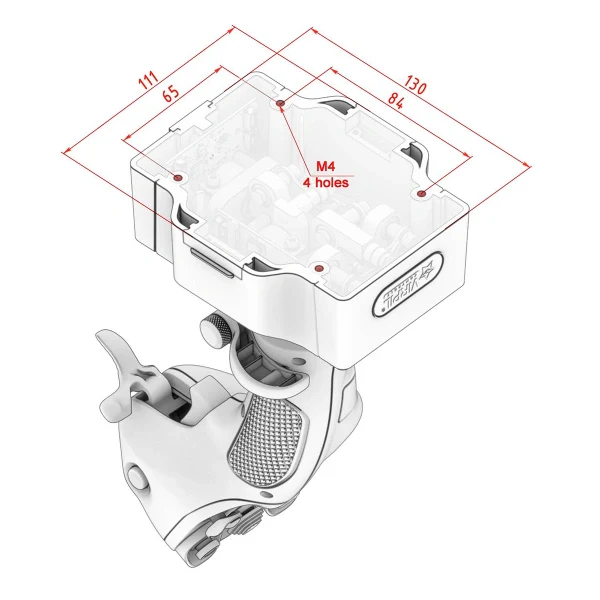 Virpil CDT-AEROMAX-RZ Flightstick | Space Flight Ominthrottle - Image 8