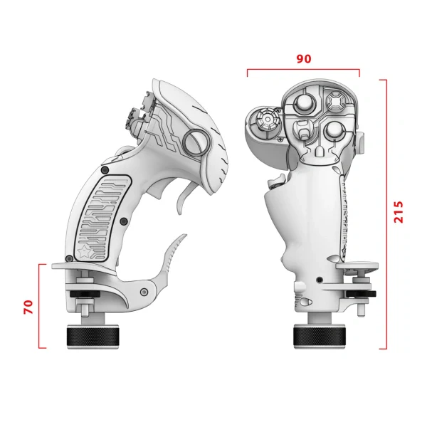 Virpil VPC Constellation ALPHA Prime [R] Grip | Right Side - Image 6