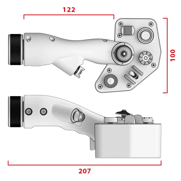 Virpil VPC Hawk-60 Collective Grip - Image 4
