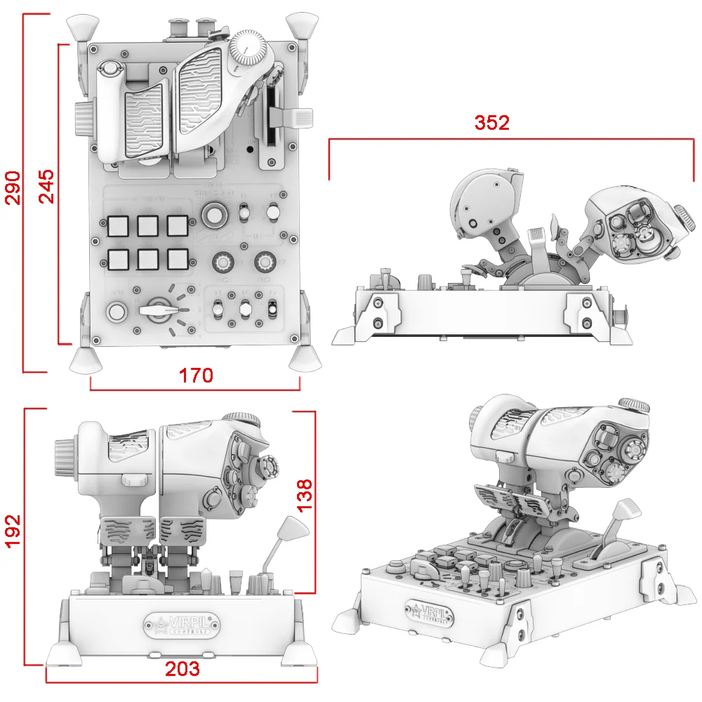 Virpil VMAX Prime Throttle - Image 8